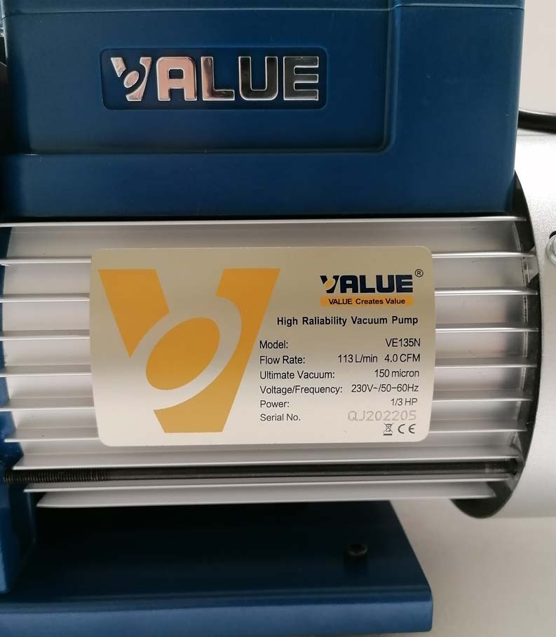 پمپ وکیوم تک مرحله ای ولیو مدل VE135N